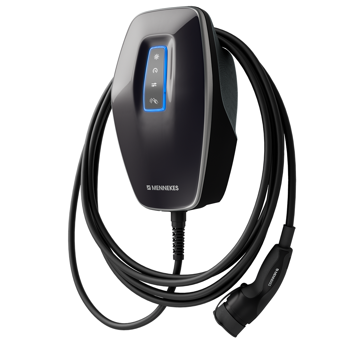 PV-Überschüsse können für Ladung des Elektroautos mit Mennekes Wallbox genutzt werden.