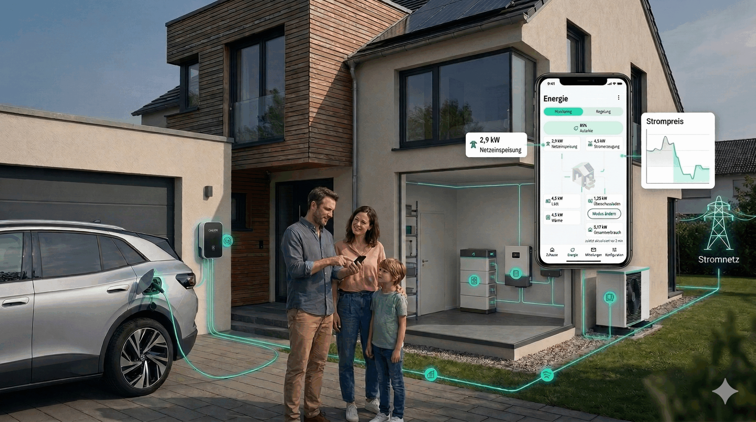 Strompreisorientierte Energieregelung